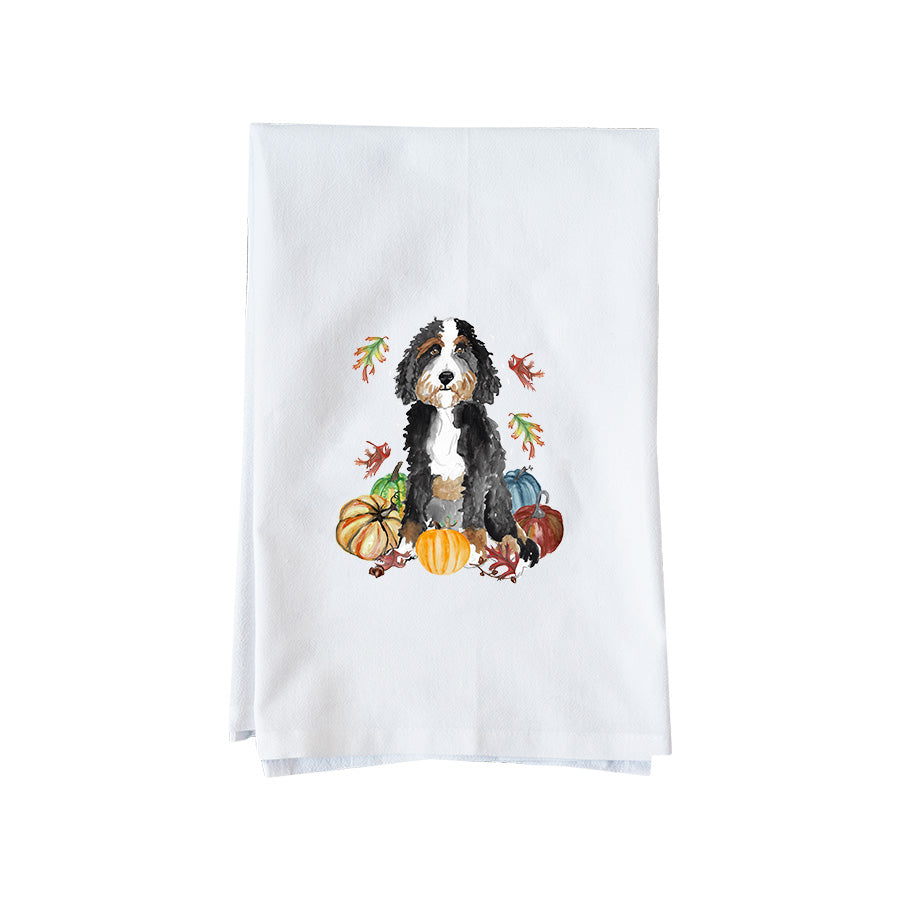 Fall Doodle Kitchen Towel