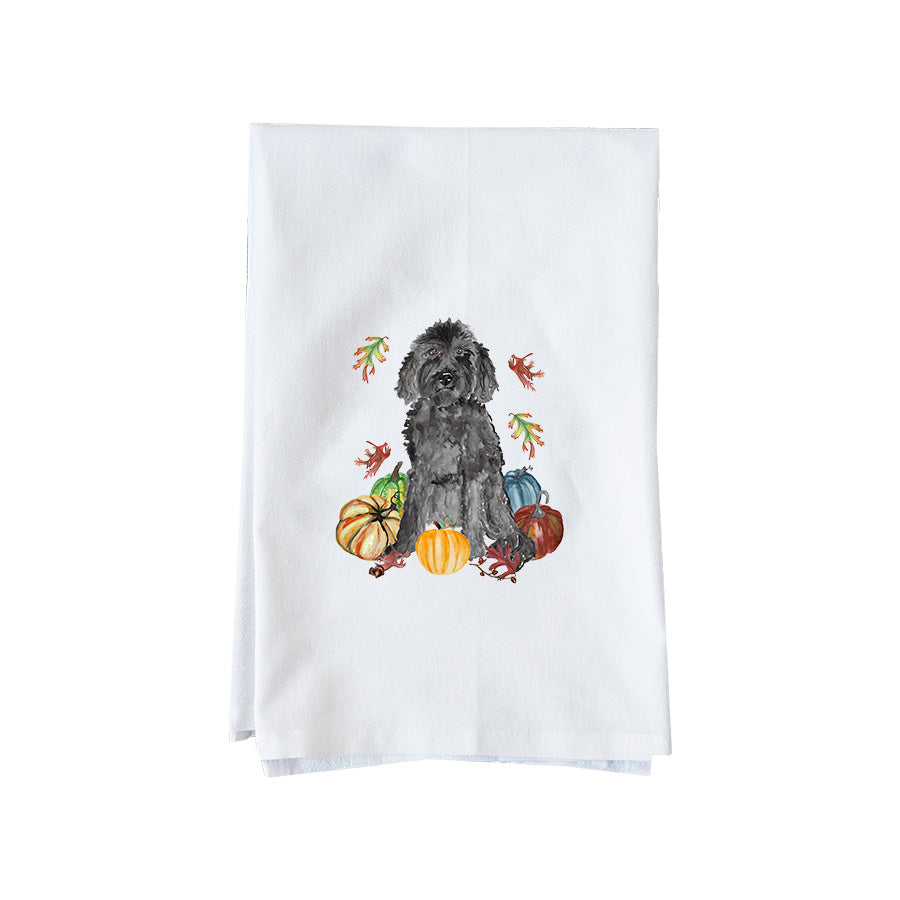 Fall Doodle Kitchen Towel