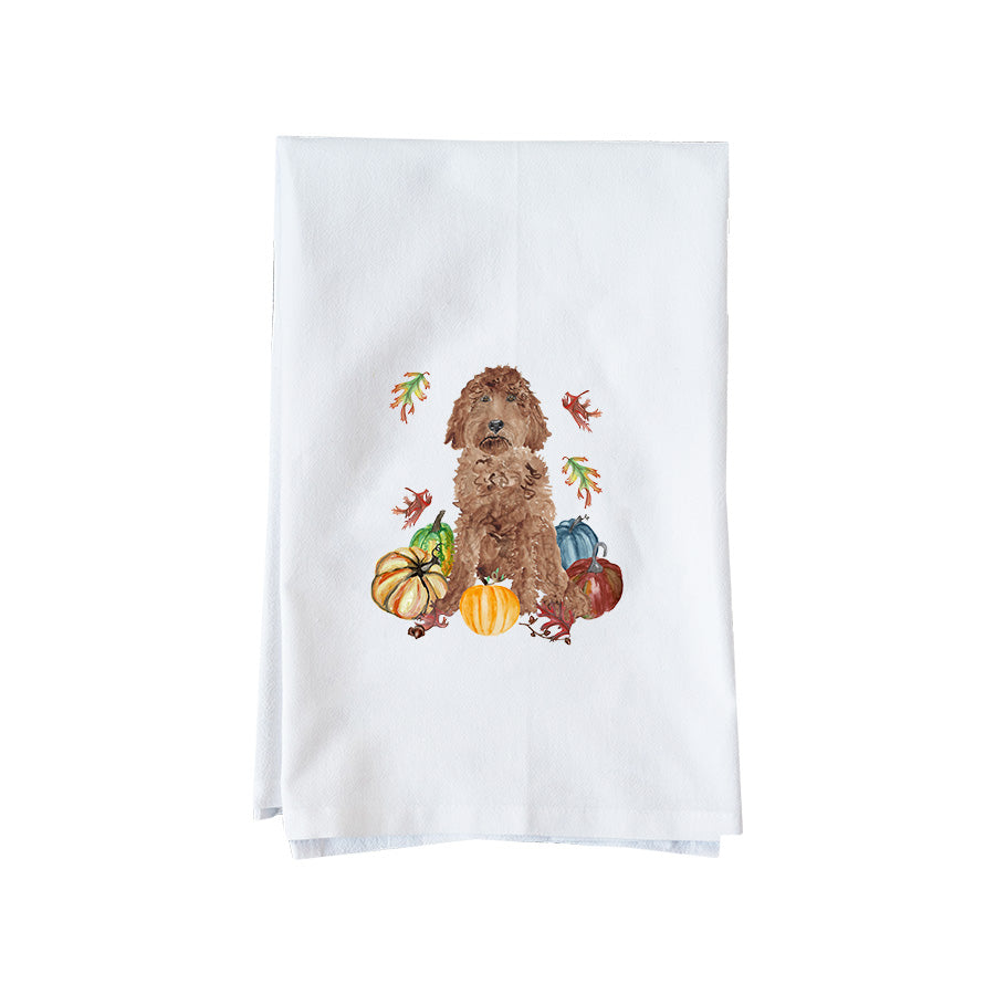 Fall Doodle Kitchen Towel