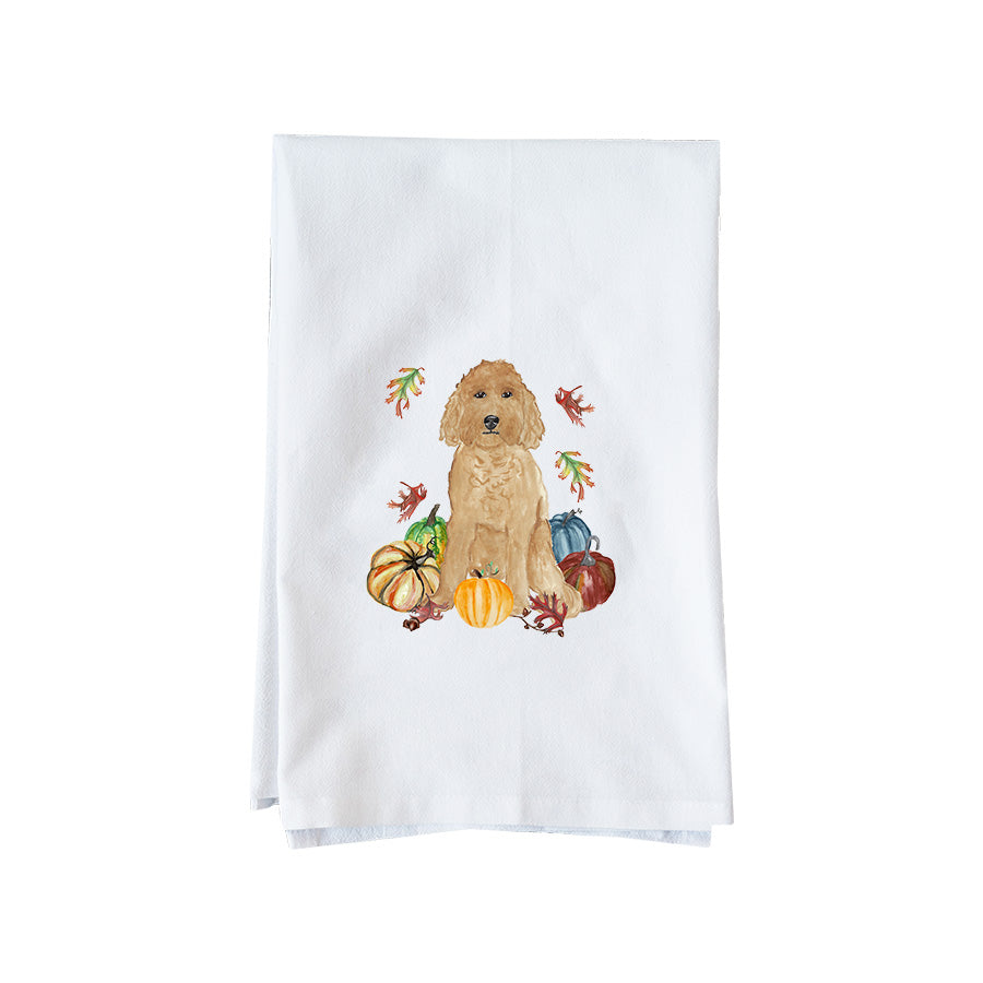 Fall Doodle Kitchen Towel
