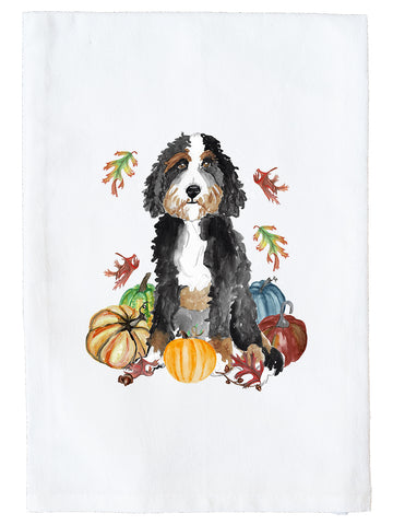 Fall Doodle Kitchen Towel