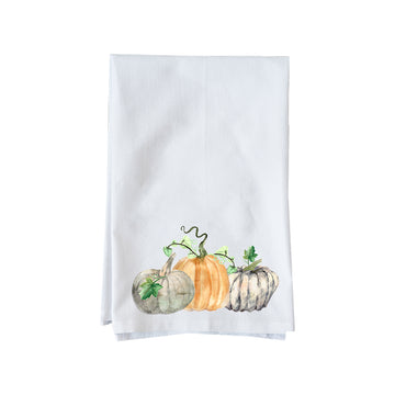 Farmhouse Pumpkins Kitchen Towel