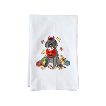 Halloween Doodle Kitchen Towel
