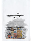 Haunted Houses Kitchen Towel