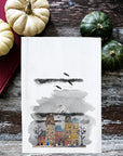 Haunted Houses Kitchen Towel