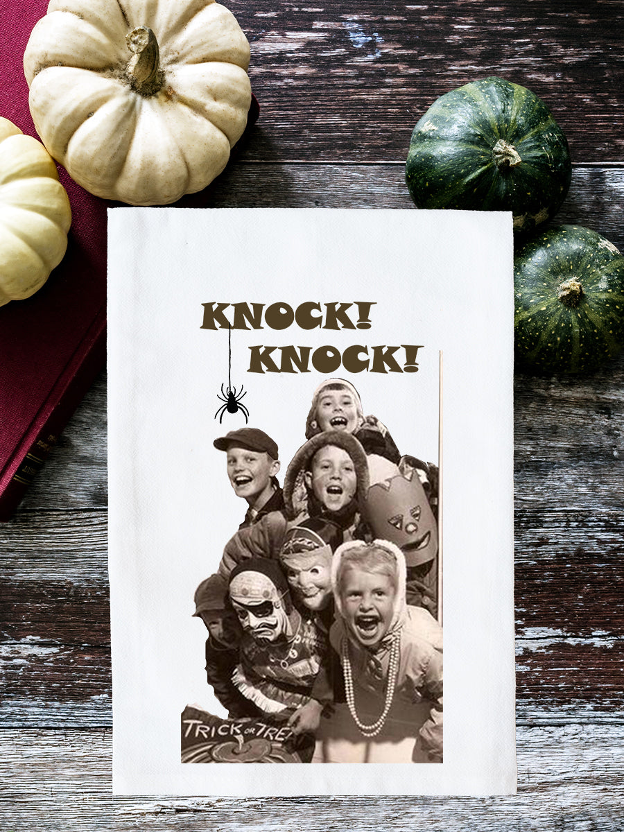 Knock, Knock Kitchen Towel