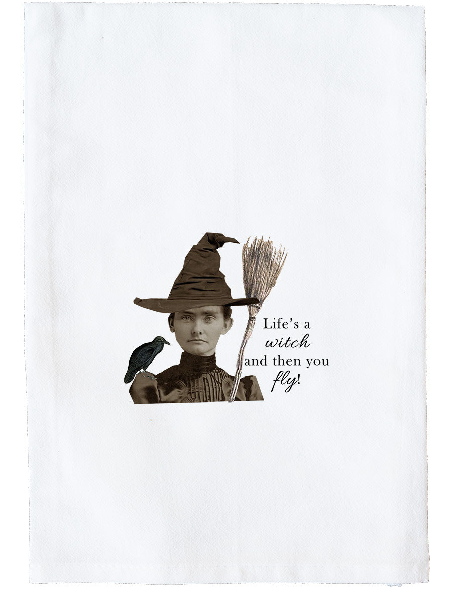 Life's A Witch Kitchen Towel