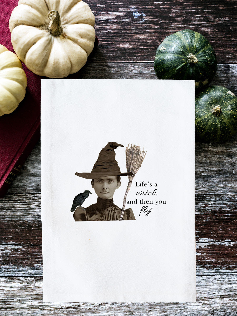 Life's A Witch Kitchen Towel