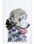 Paint By Number Poodle Kitchen Towel