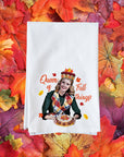 Queen of Fall things  Kitchen Towel