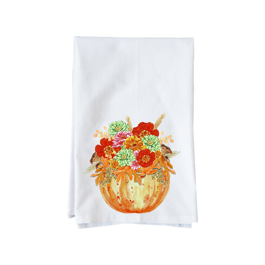 Succulent Pumpkin Kitchen Towel
