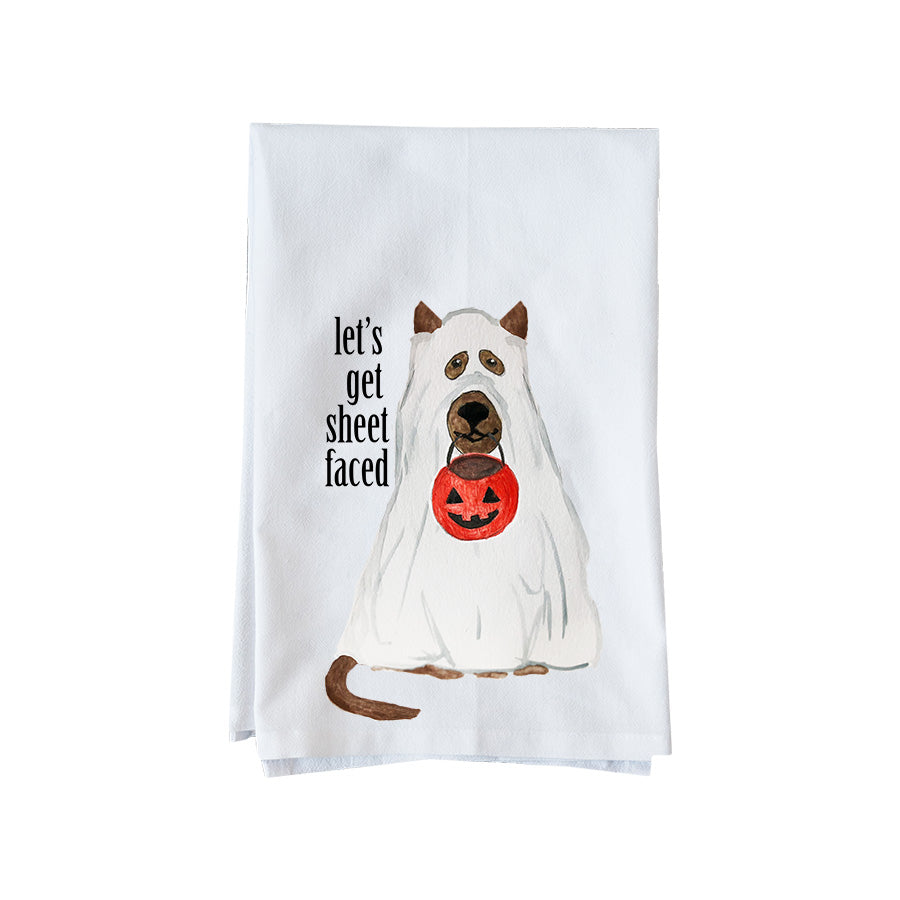 Let's Get Sheet Faced Kitchen Towel