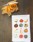 Squash Collage Kitchen Towel