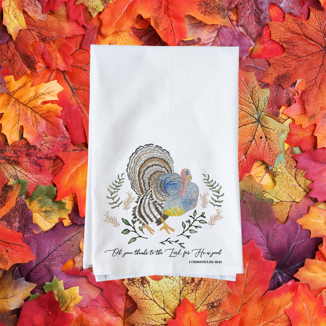 Give Thanks to the Lord Kitchen Towel