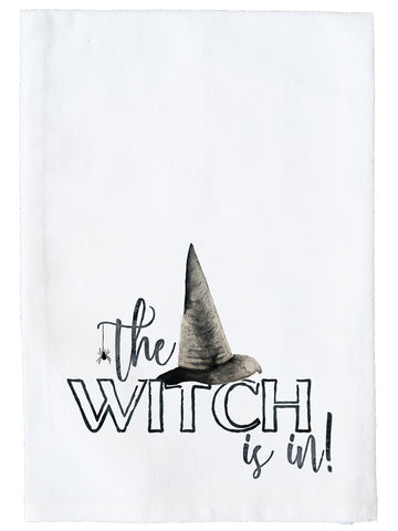 The Witch Is In! Kitchen Towel