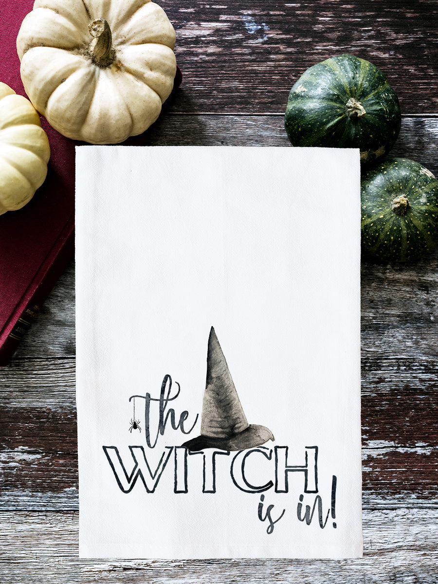 The Witch Is In! Kitchen Towel