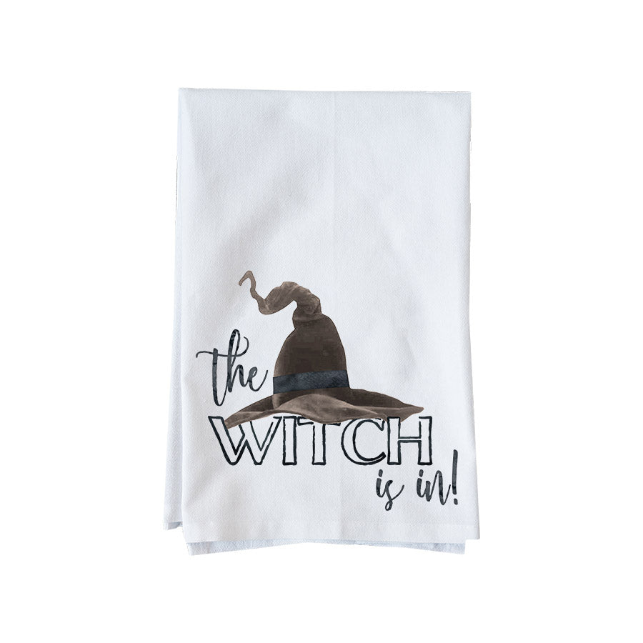 The Witch Is In! Kitchen Towel