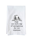 Apologizing for relatives Kitchen Towel