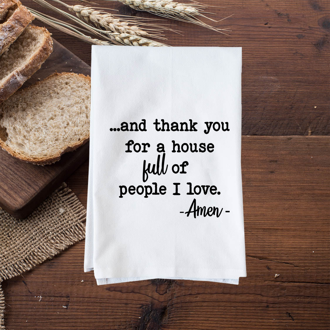 House full of people Kitchen Towel