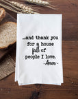 House full of people Kitchen Towel