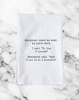 Menopause Asked Kitchen Towel
