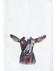 Black Goat Kitchen Towel