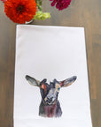 Black Goat Kitchen Towel