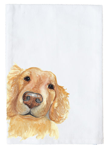 Big Nose Golden Kitchen Towel