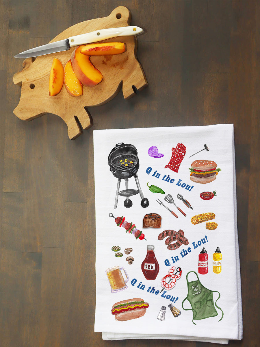 Q In The Lou! Kitchen Towel