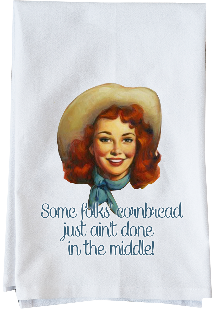 Cornbread Ain't Done Kitchen Towel