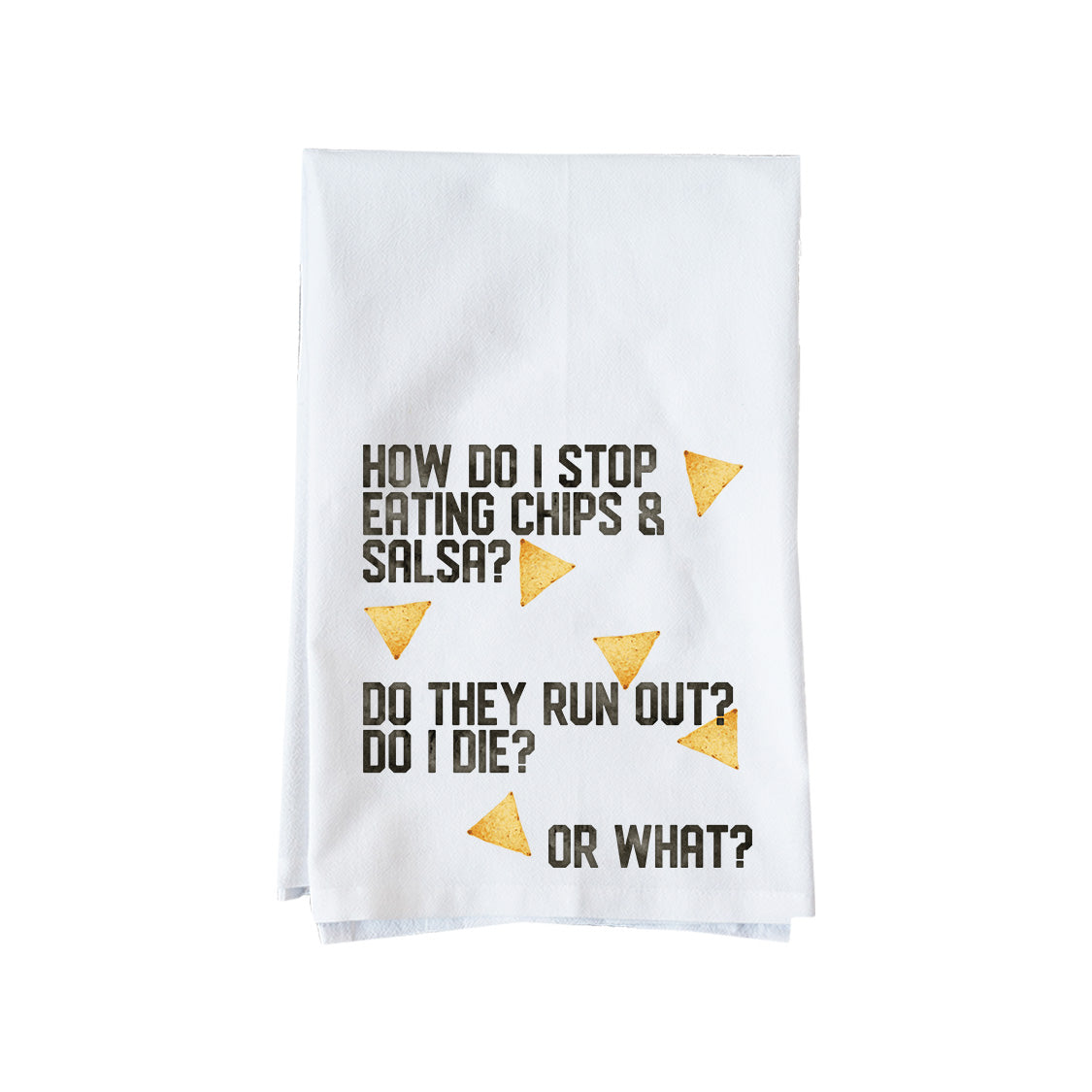 How Do I Stop Eating Chips & Salsa? Kitchen Towel