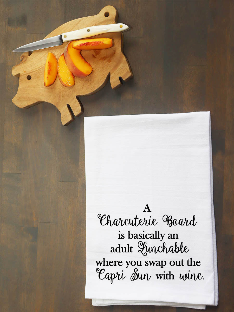 A Charcuterie Board... Kitchen Towel