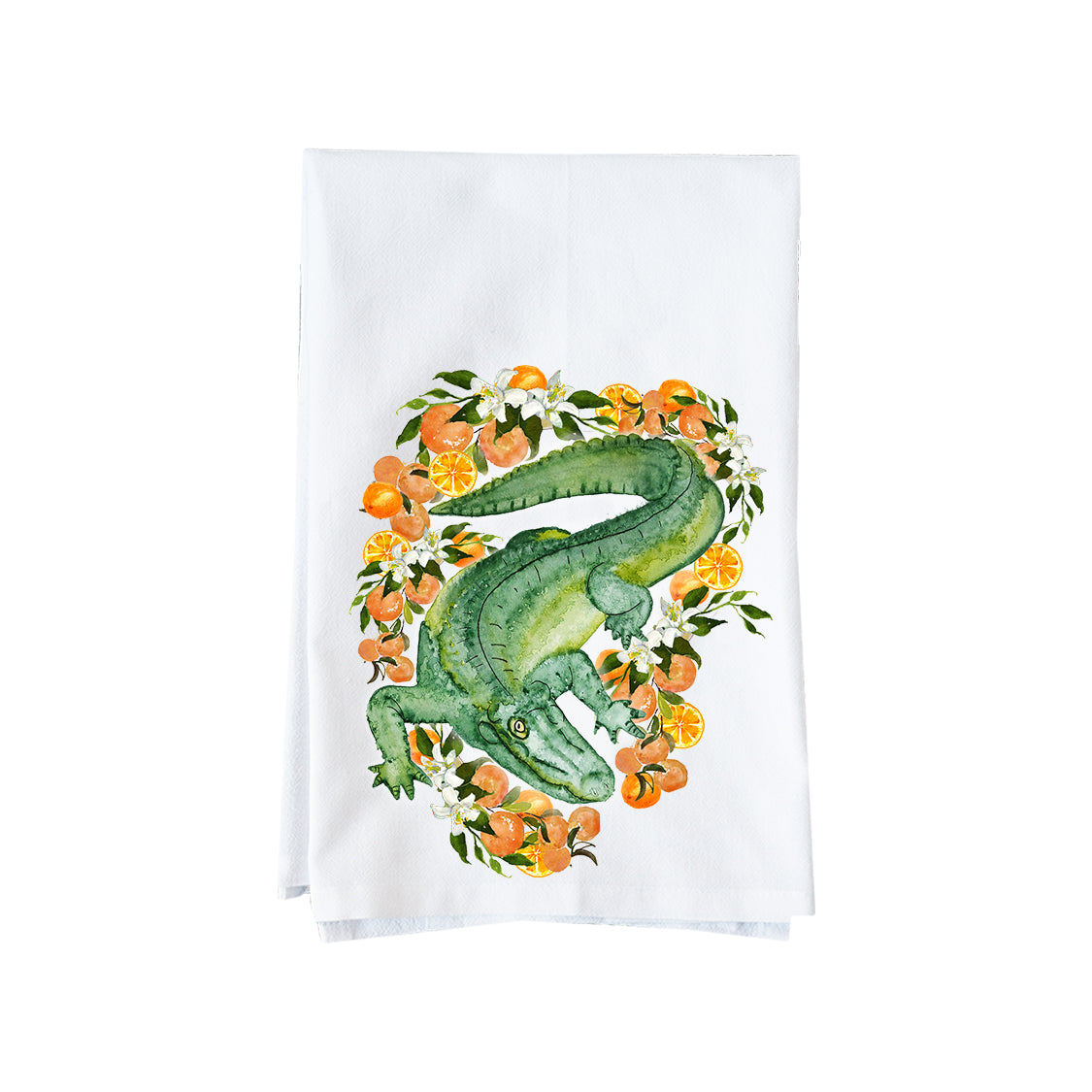 Citrus Gator Kitchen Towel