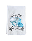 Save the Chubby Mermaids Kitchen Towel