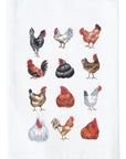 Chicken Collage Kitchen Towel