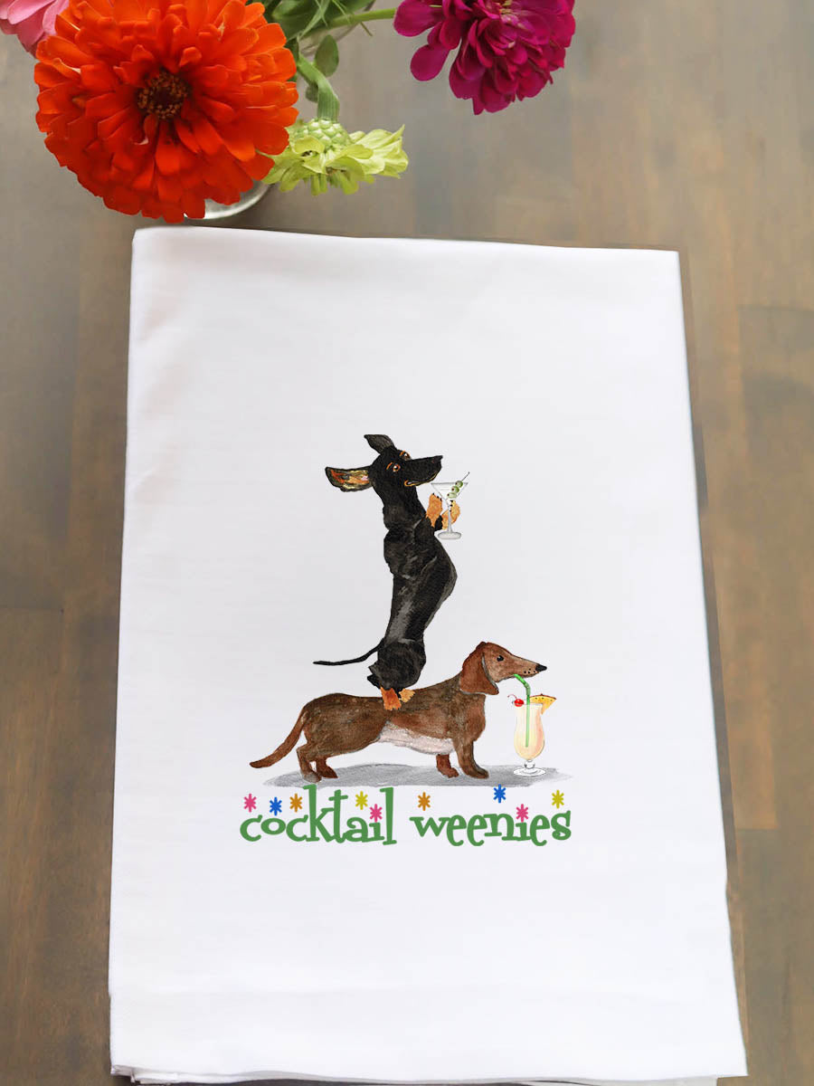 Cocktail Weenies Kitchen Towel