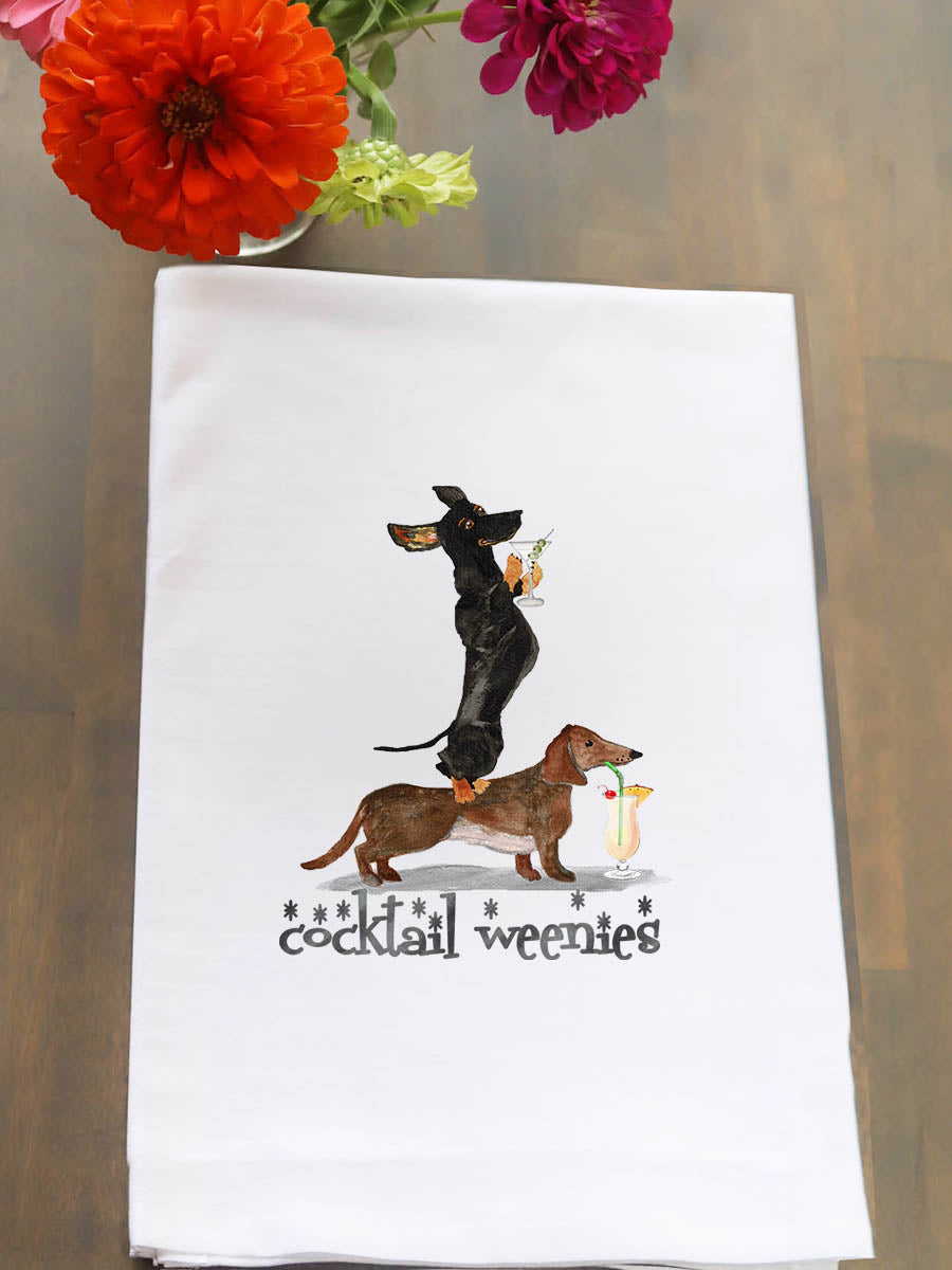 Cocktail Weenies Kitchen Towel