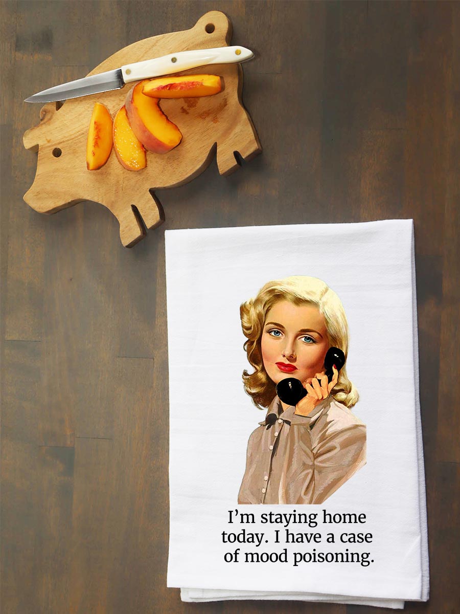 Case Of Mood Poisoning Kitchen Towel