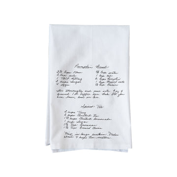 Custom Recipe Towel