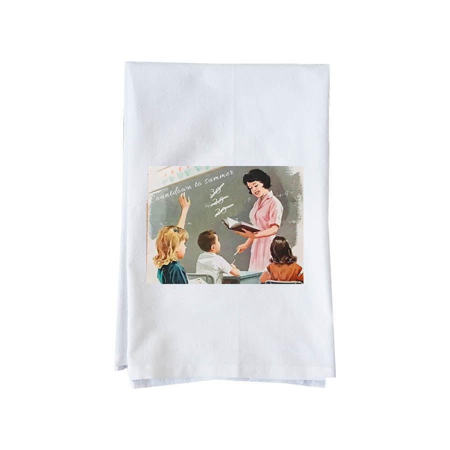 Countdown To Summer Kitchen Towel