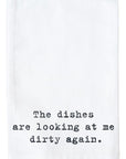 Dirty Dishes Kitchen Towel
