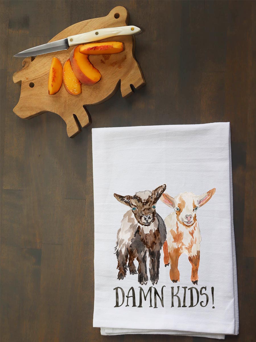 Damn Kids Kitchen Towel