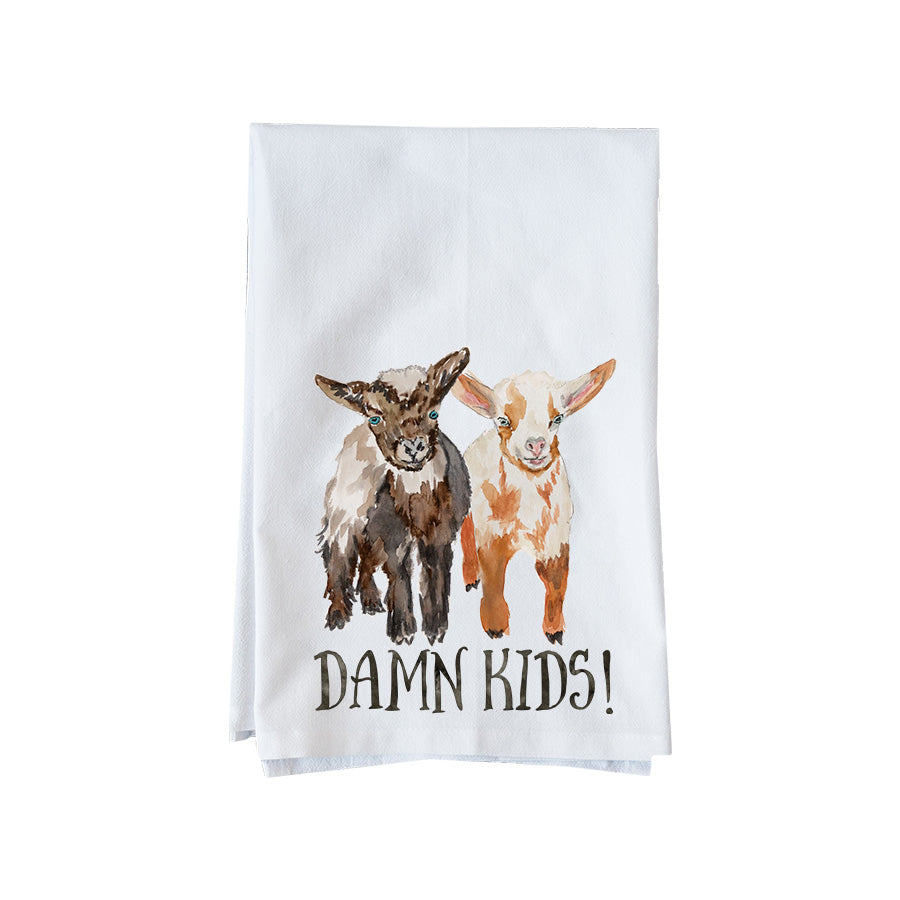 Damn Kids Kitchen Towel