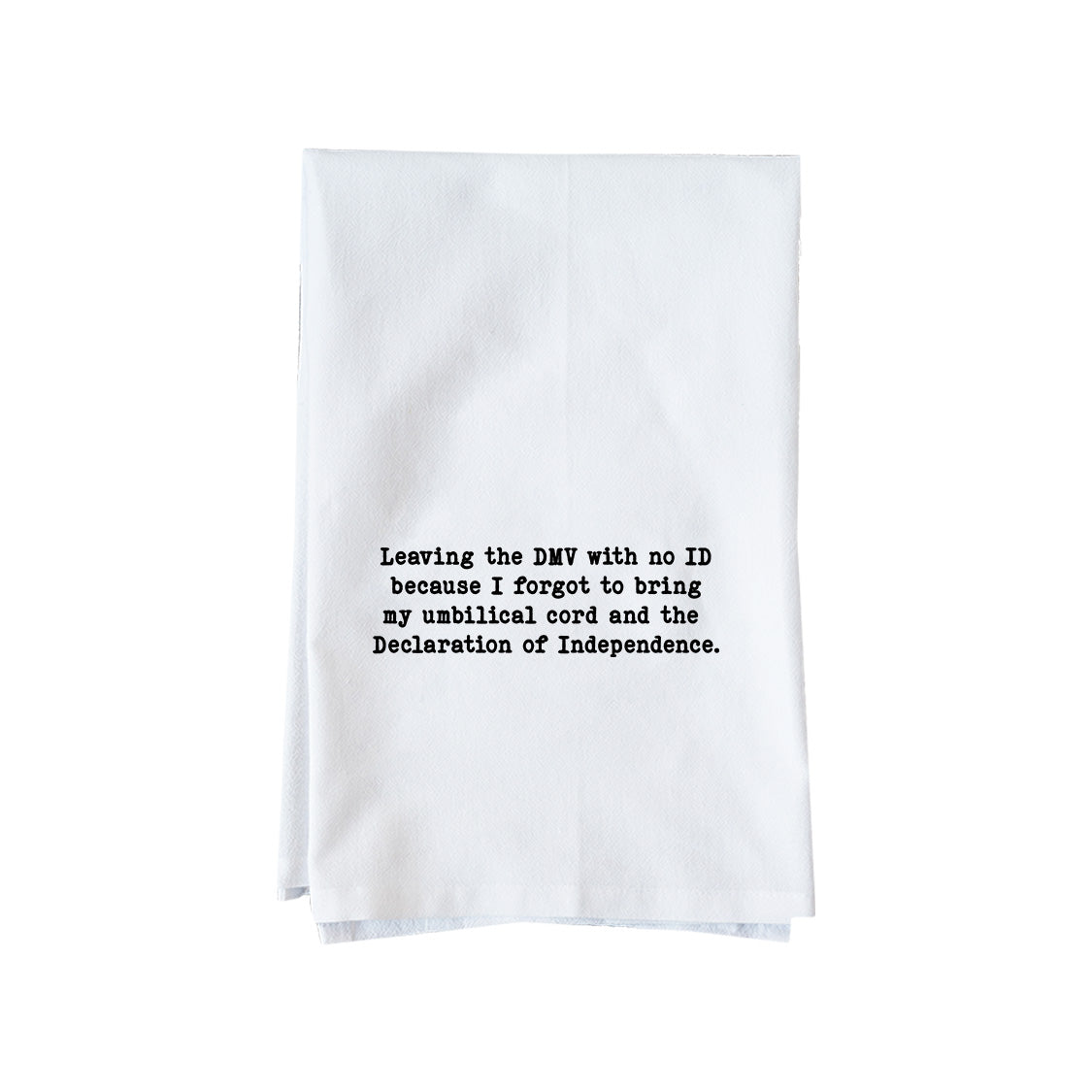 Leaving the DMV Kitchen Towel