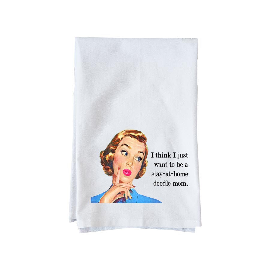 Doodle Mom Kitchen Towel