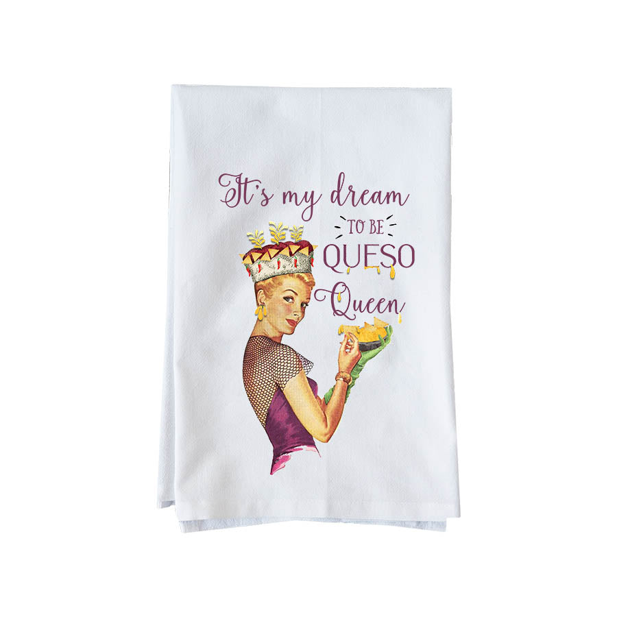 Queso Queen Kitchen Towel
