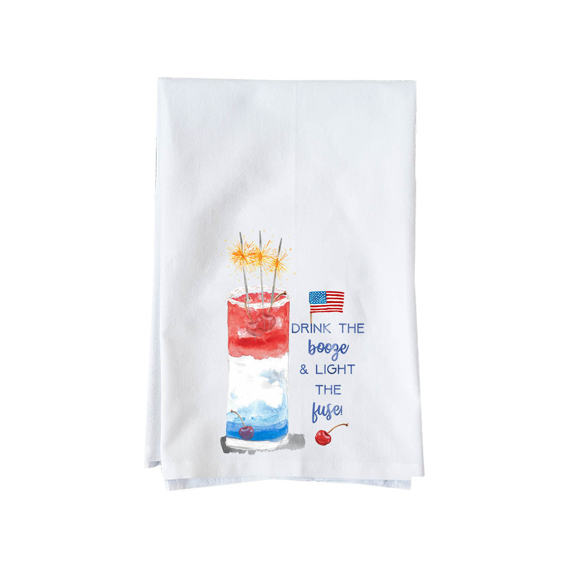 Drink The Booze Kitchen Towel