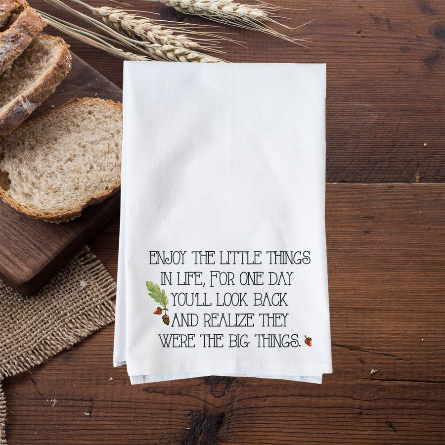 Enjoy little things Kitchen Towel