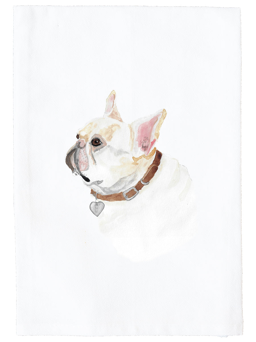 Frenchie Kitchen Towel