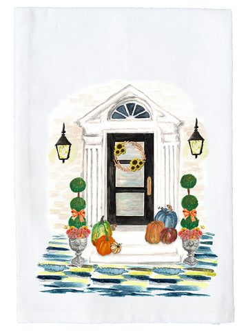 Pumpkin Kitchen Towel, Cute Pumpkin Fall Kitchen Towel, Cute Kitchen Towel  – JJ Paperie & Co